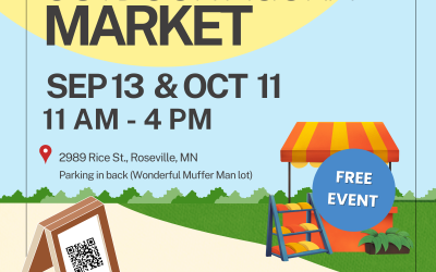 Sep 13 is our next Outdoor Agora Market