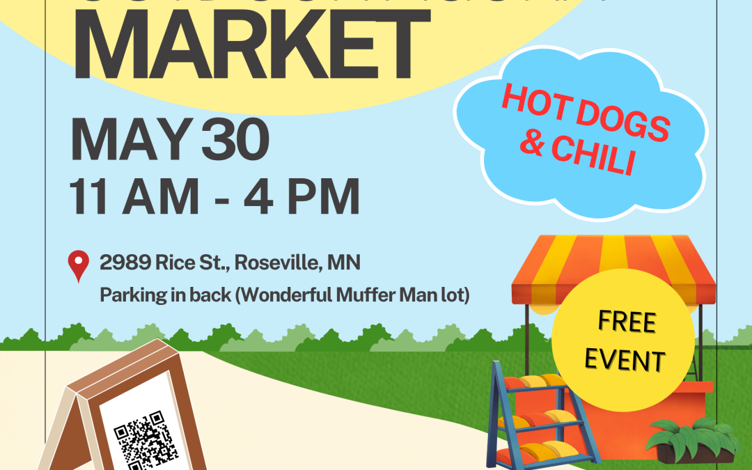 May 30th, 2026 is our next Outdoor Agora Market